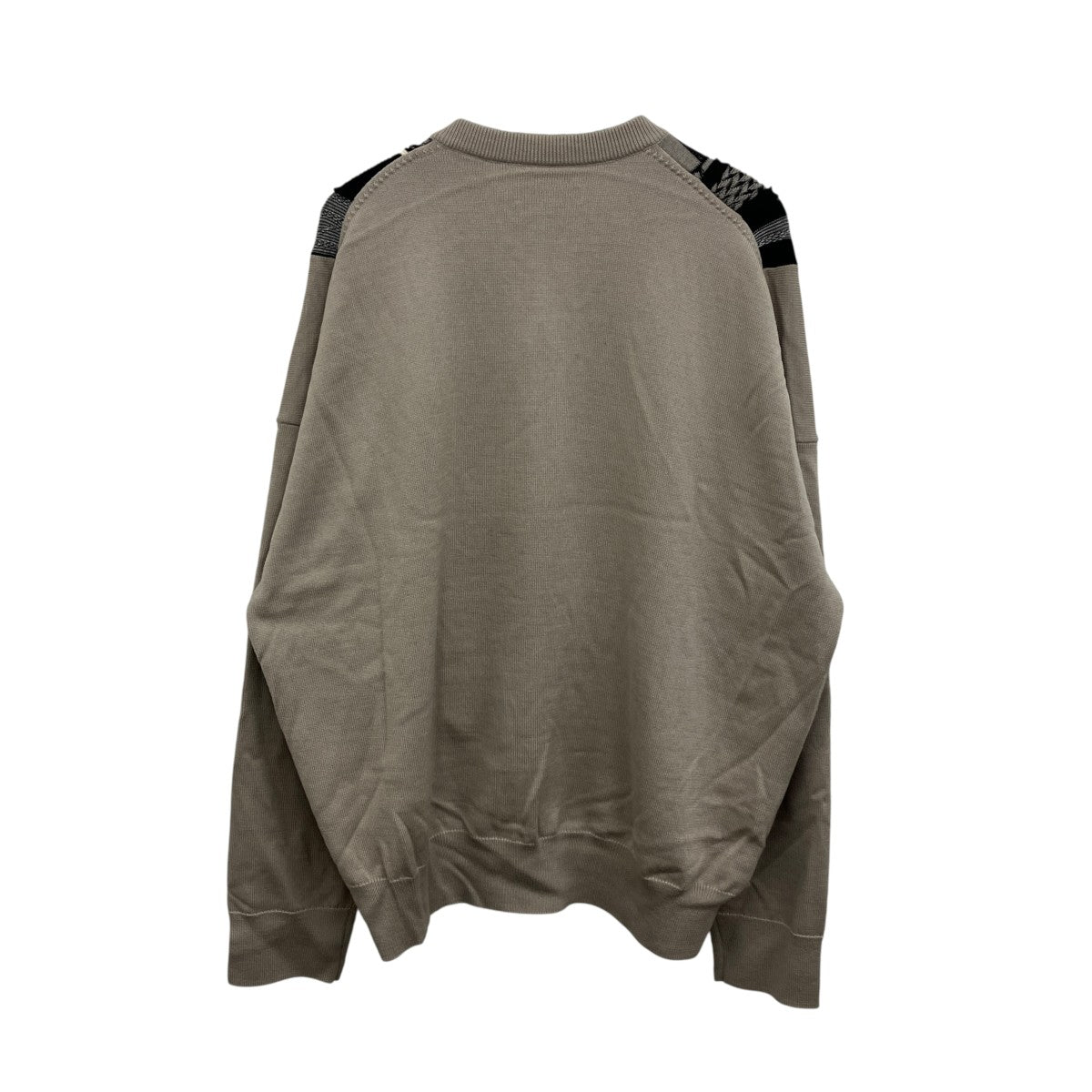 Multi Stripe Zip Up Crewジップカーディガン