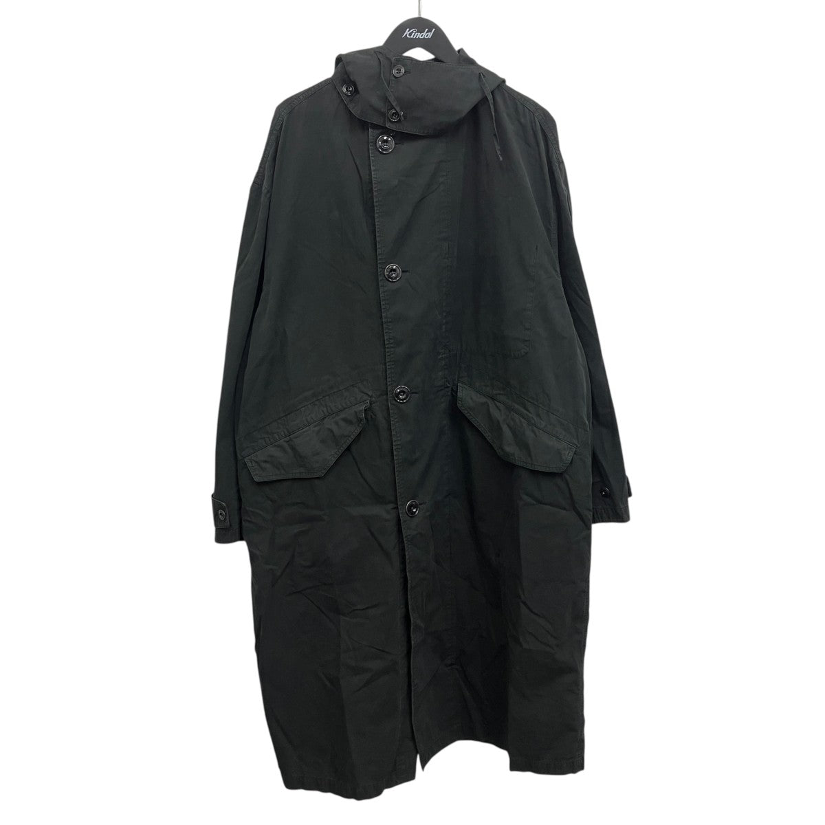 Boxy Hooded Parka Coat モッズコート
