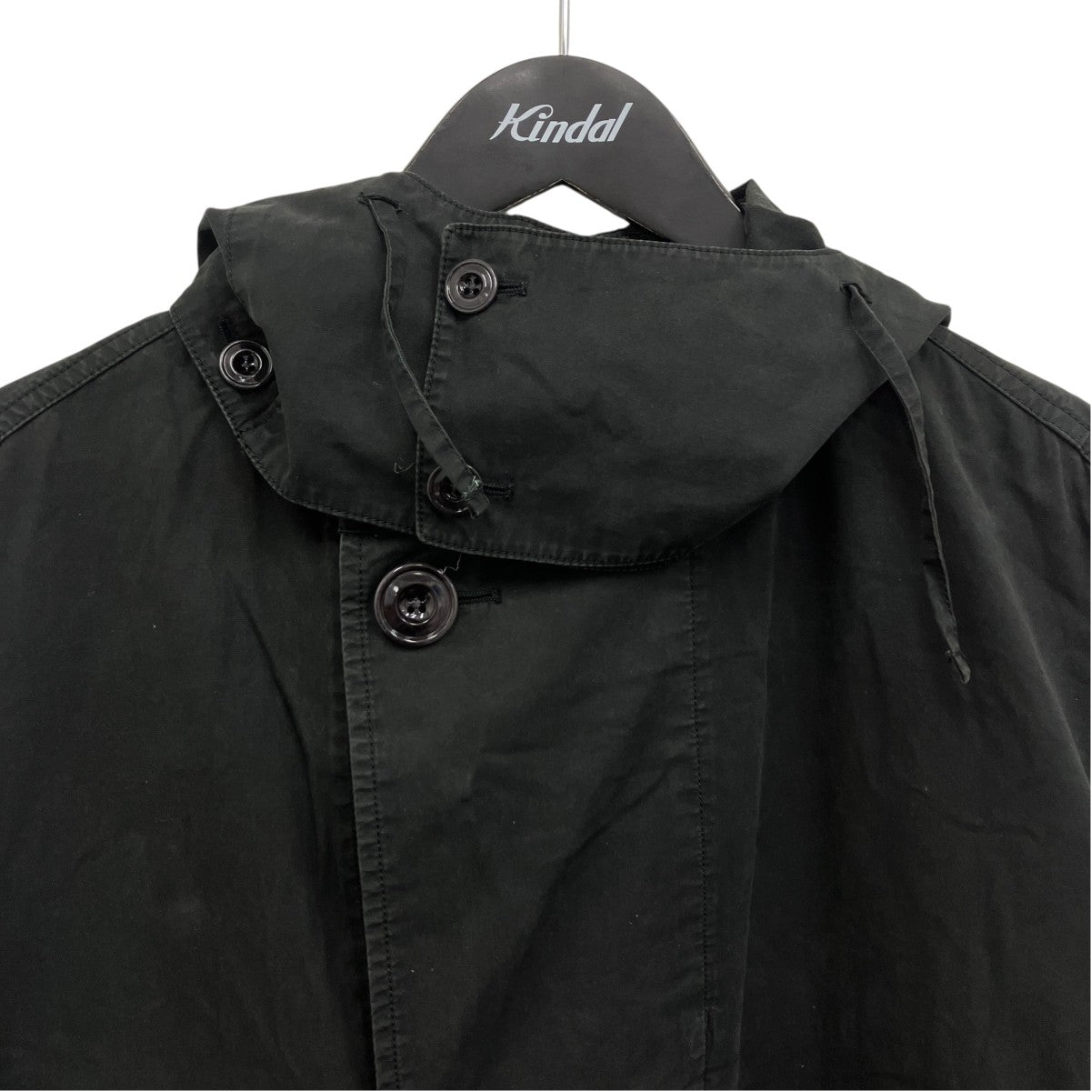 Boxy Hooded Parka Coat モッズコート