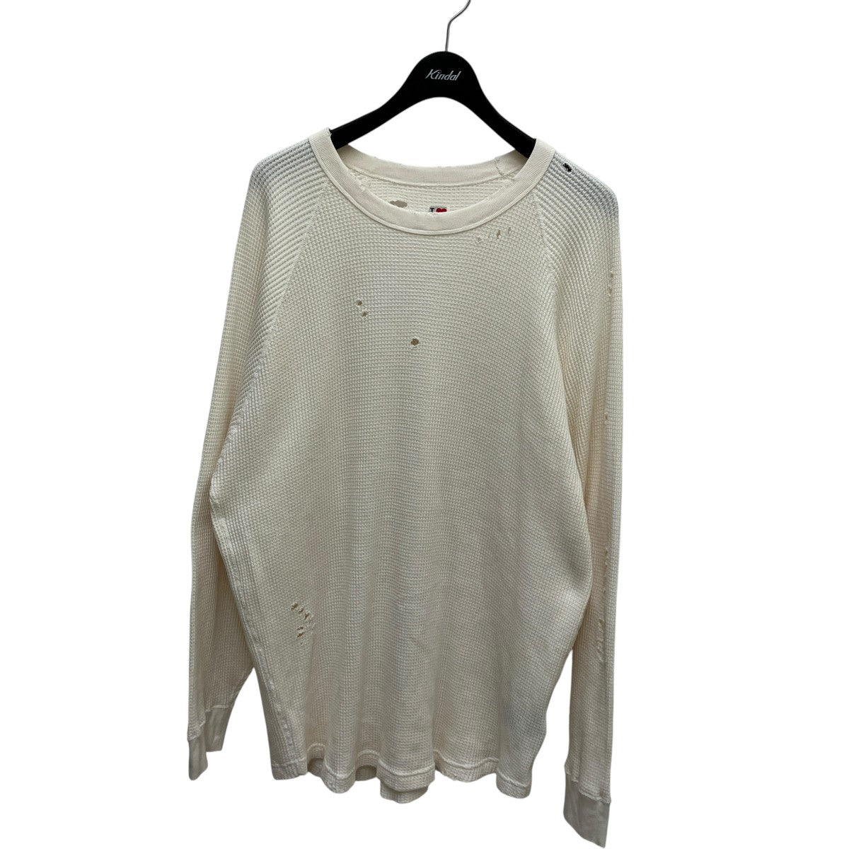 ダメージ加工長袖Tシャツ