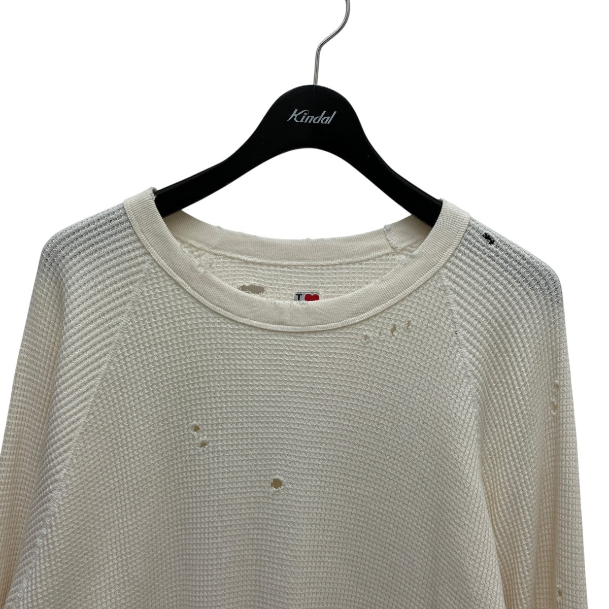 ダメージ加工長袖Tシャツ