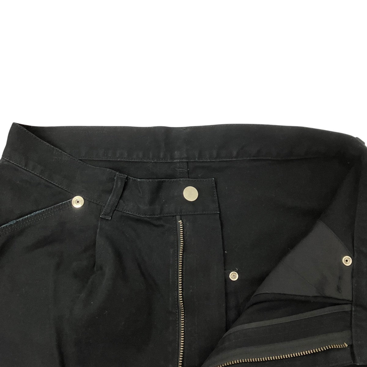 DOUBLE KNEE CURVED LEG PANTS ダブルニーパンツ