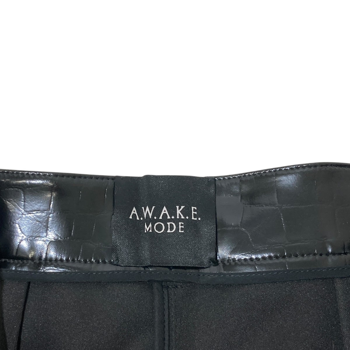 A．W．A．K．E． Mode フェイクレザーパンツ 古着・中古-7枚目のアイテム画像