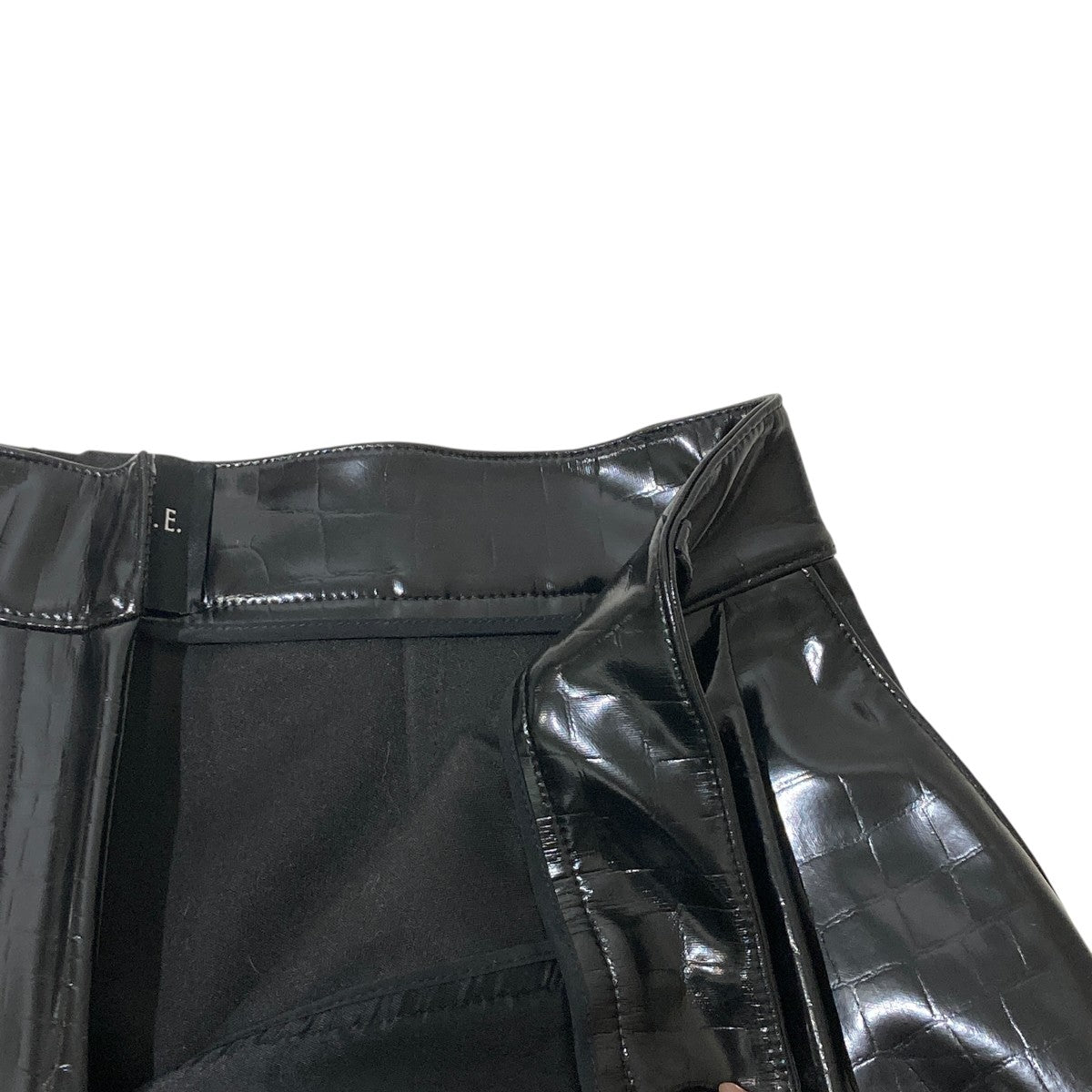 A．W．A．K．E． Mode フェイクレザーパンツ 古着・中古-8枚目のアイテム画像
