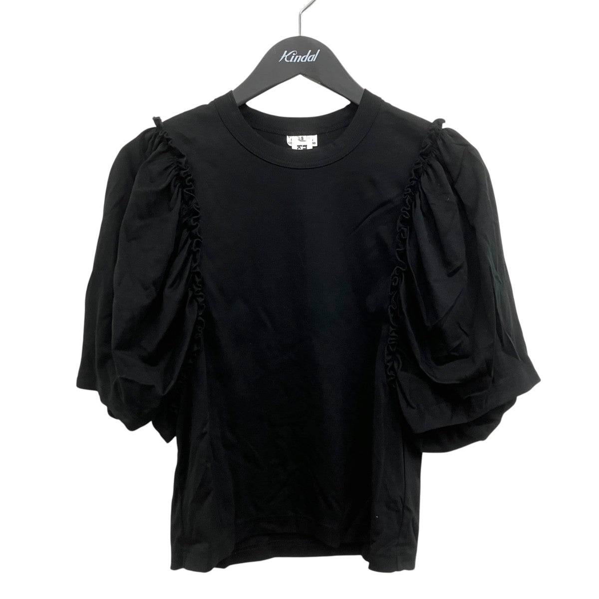 綿ポンチ パフスリーブTシャツ