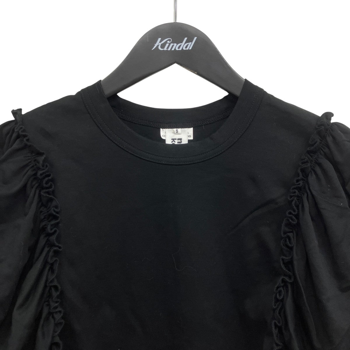 綿ポンチ パフスリーブTシャツ