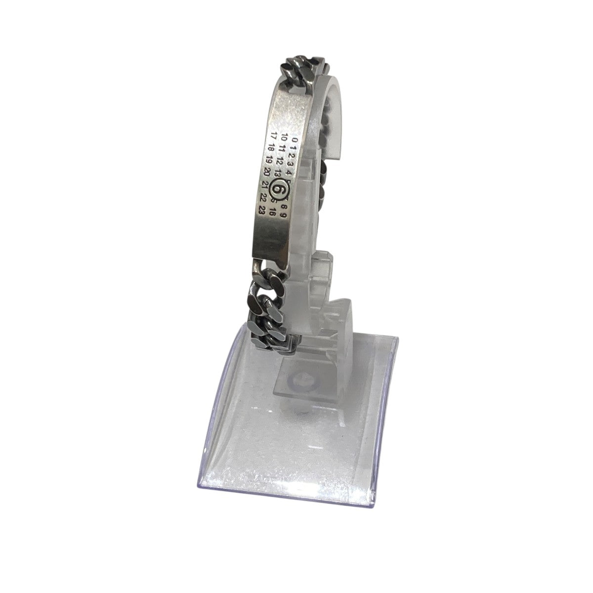MM6 Maison Margiela チェーンIDブレスレットSM6UY0049 古着・中古-1枚目のアイテム画像