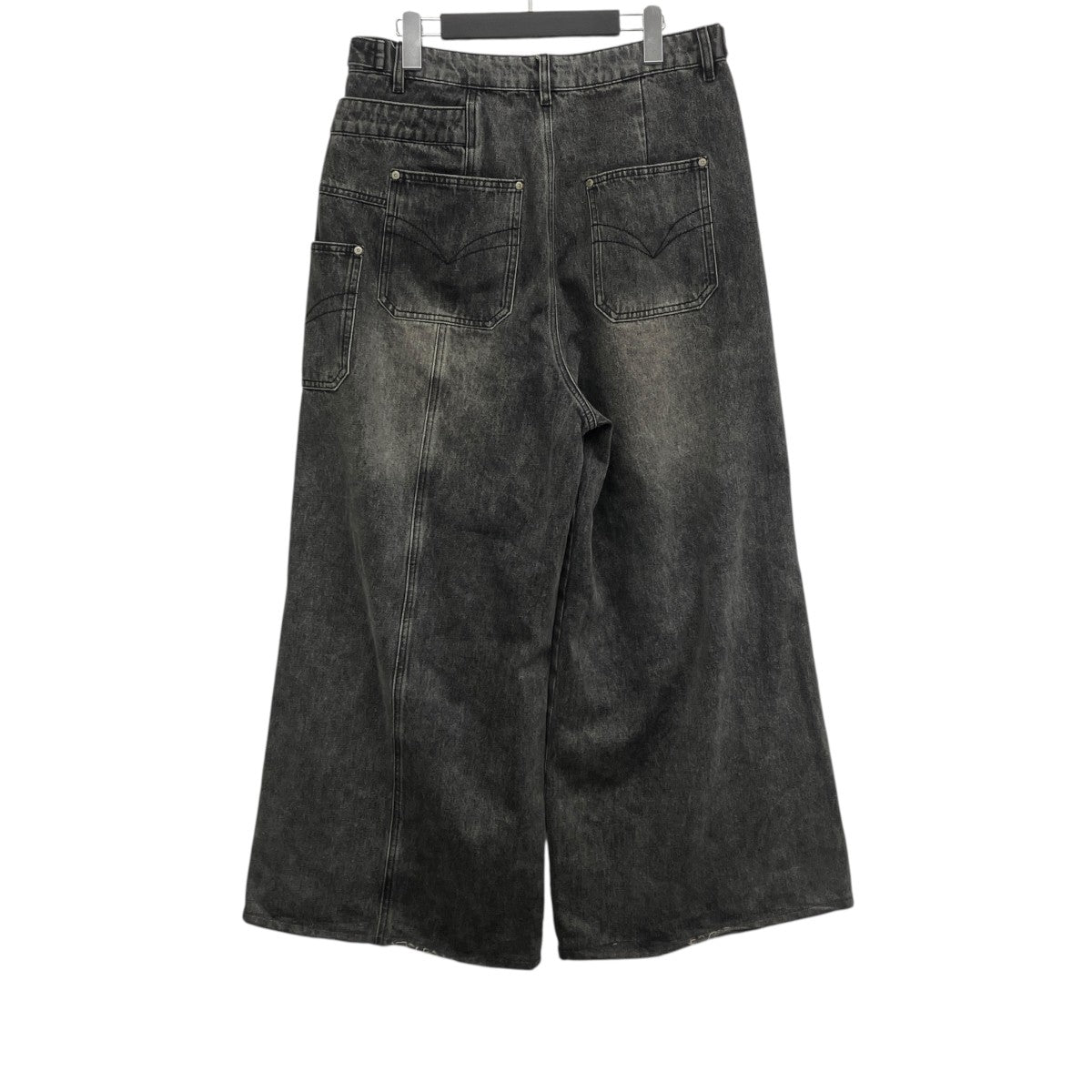 ASYMETRIC WIDE LEG JEANS デニムパンツ