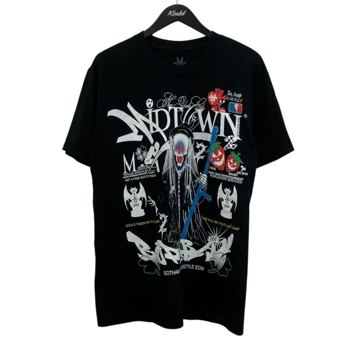 Midtown New York   REAPER T プリントTシャツ