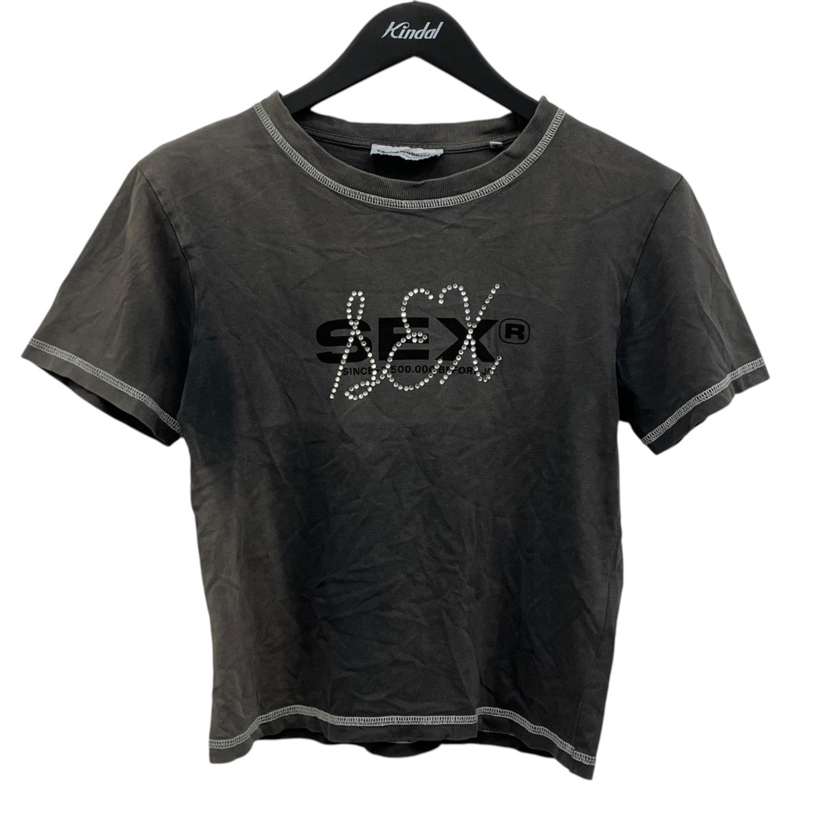 ラインストーンTシャツ