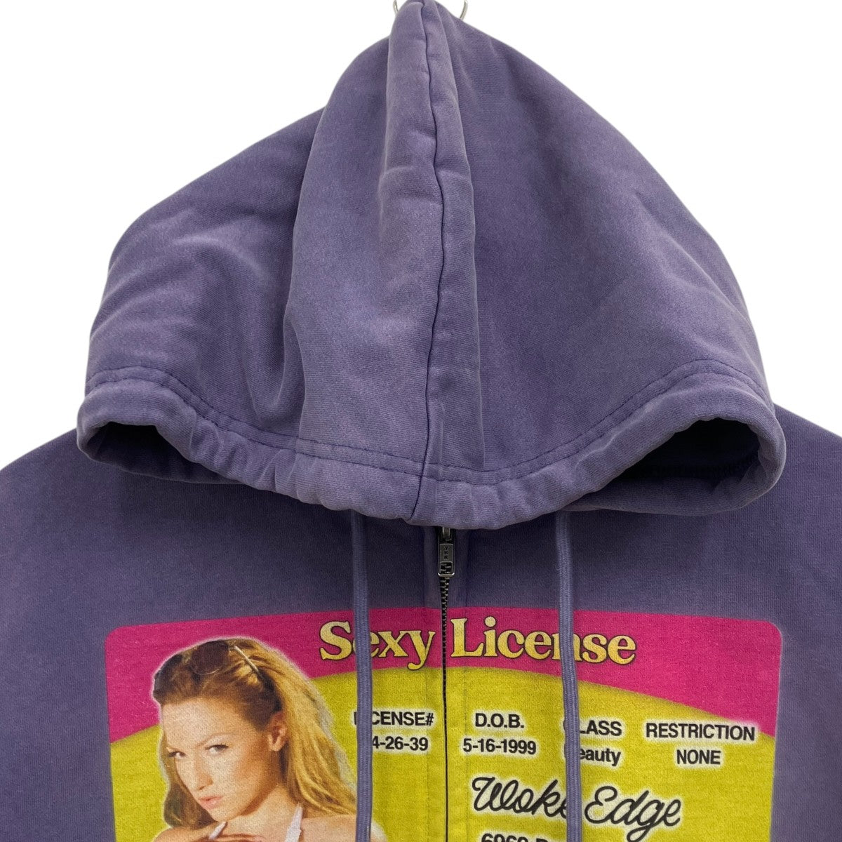 SEXY LICENCE ZIP UP HOODIEジップパーカー