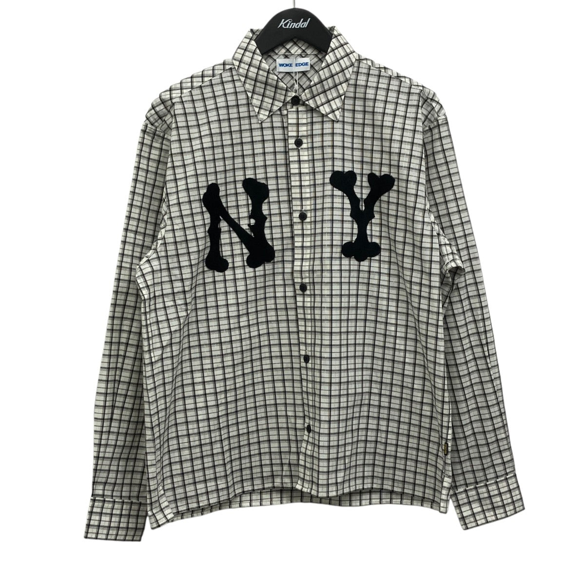 NY GLIT CHECK SHIRTチェックシャツ