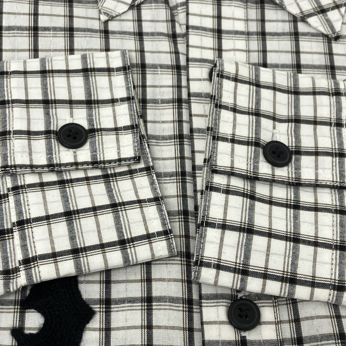 NY GLIT CHECK SHIRTチェックシャツ