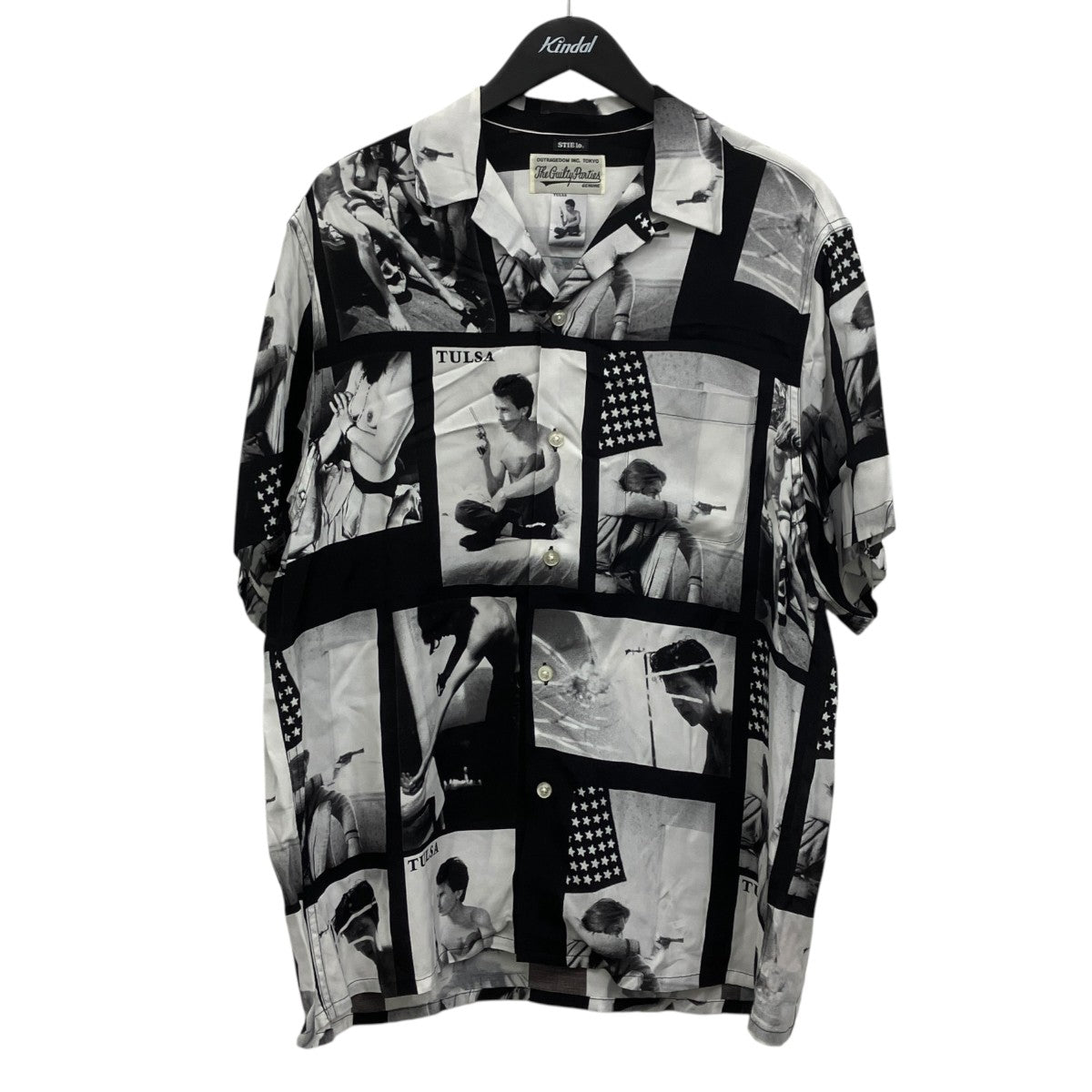Stie-lo LARRY CLARK TULSA HAWAIIAN SHIRT S