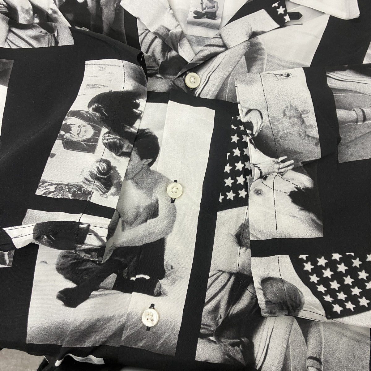 Stie-lo LARRY CLARK TULSA HAWAIIAN SHIRT S