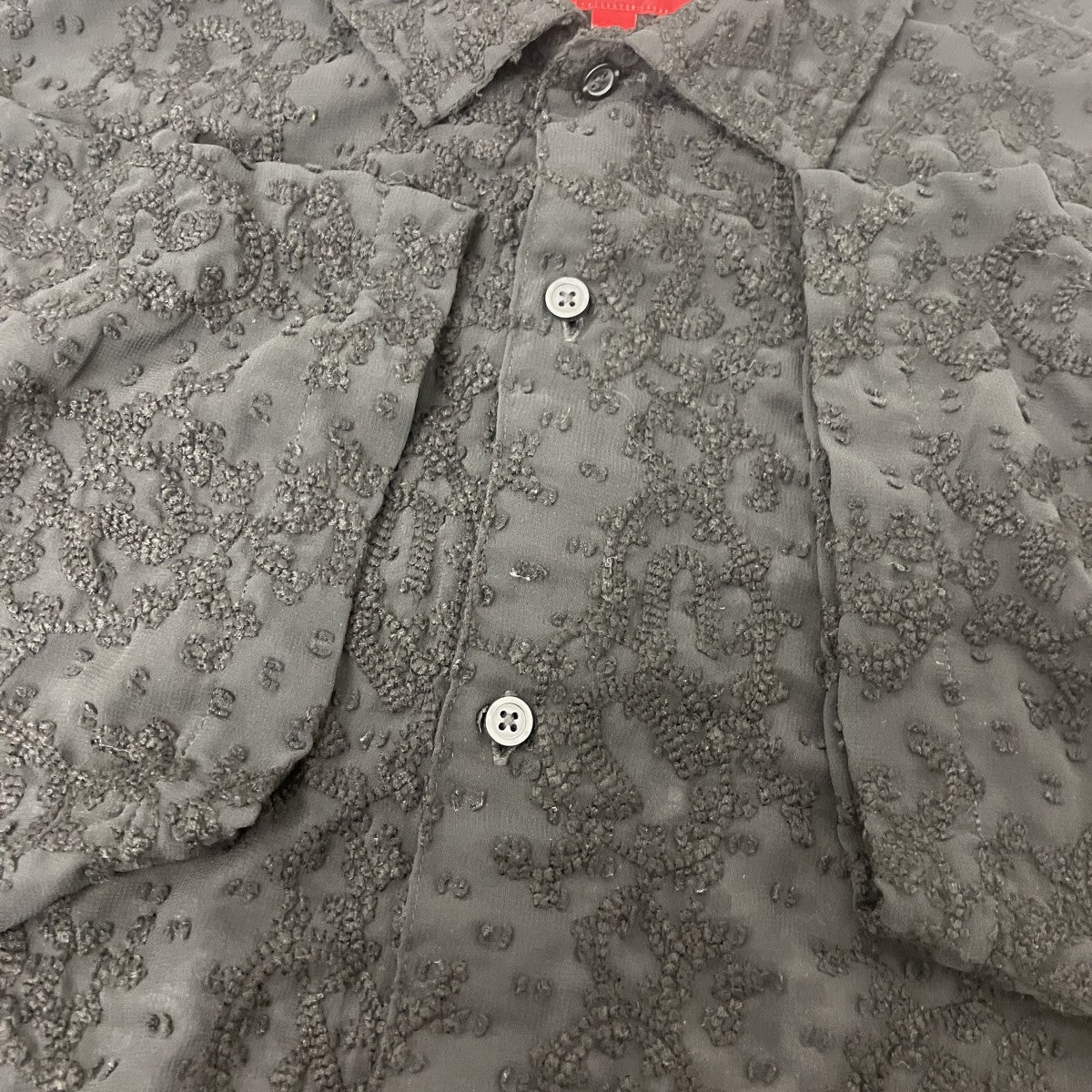 Chainstitch Chiffon Shirt