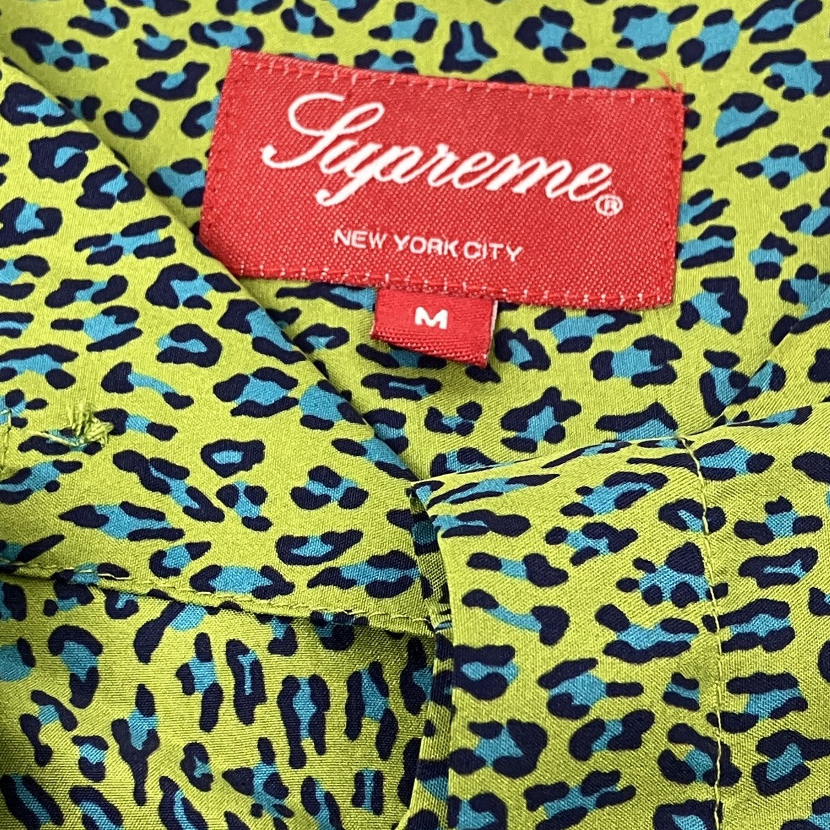 Leopard Silk S S Shirt