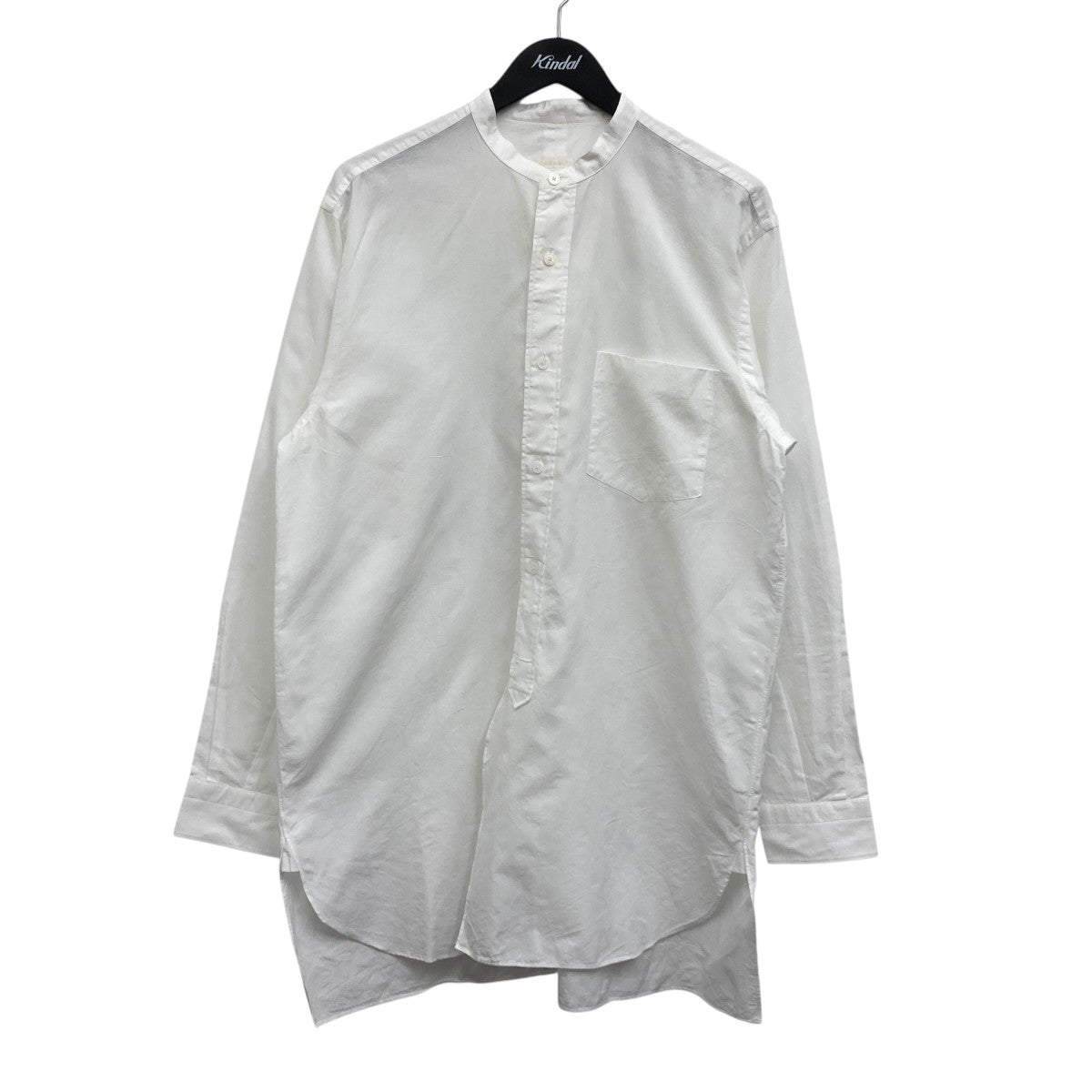 COMOLI(コモリ) バンドカラーシャツ W03-02002 ホワイト サイズ 2