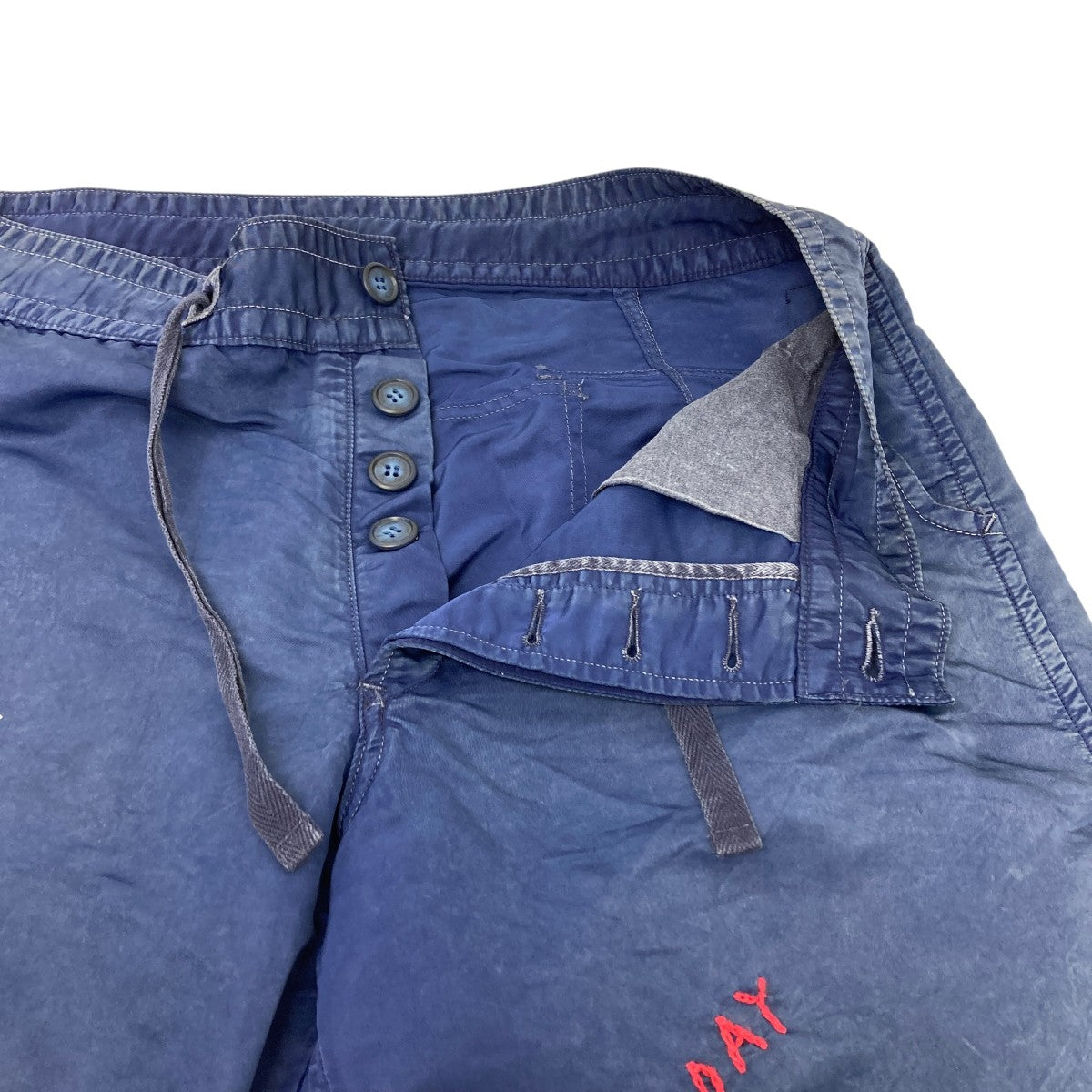 Porter Classic(ポータークラシック) ナイロンイージーパンツ ネイビー