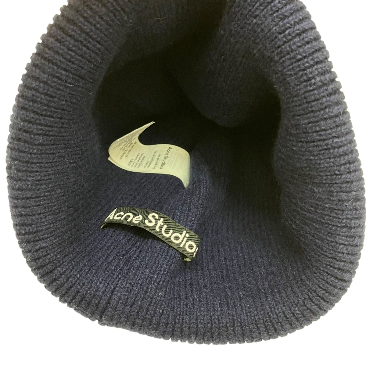 スモールフェイスロゴビーニーFA-UX-HATS000064