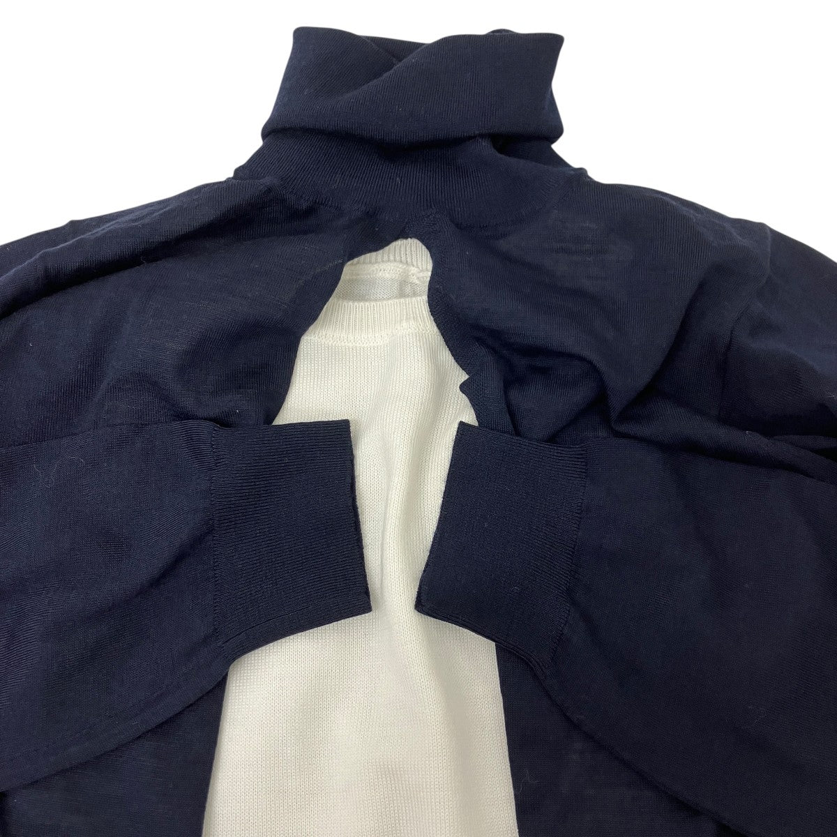 DOUBLE LAYER KNIT 薄手ニット