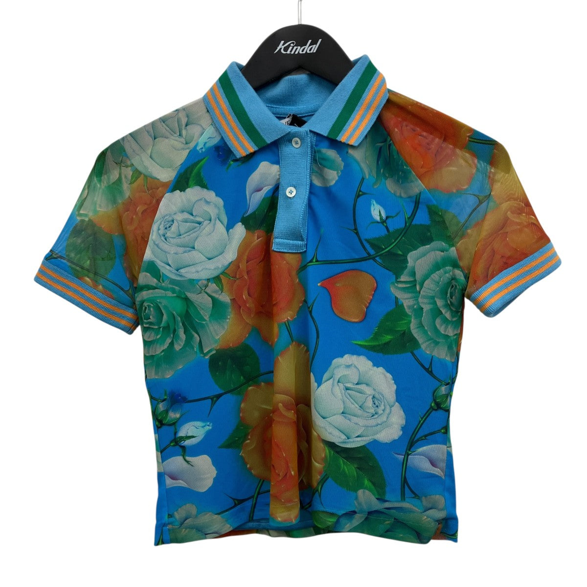ROSES CROPPED POLO ポロシャツ