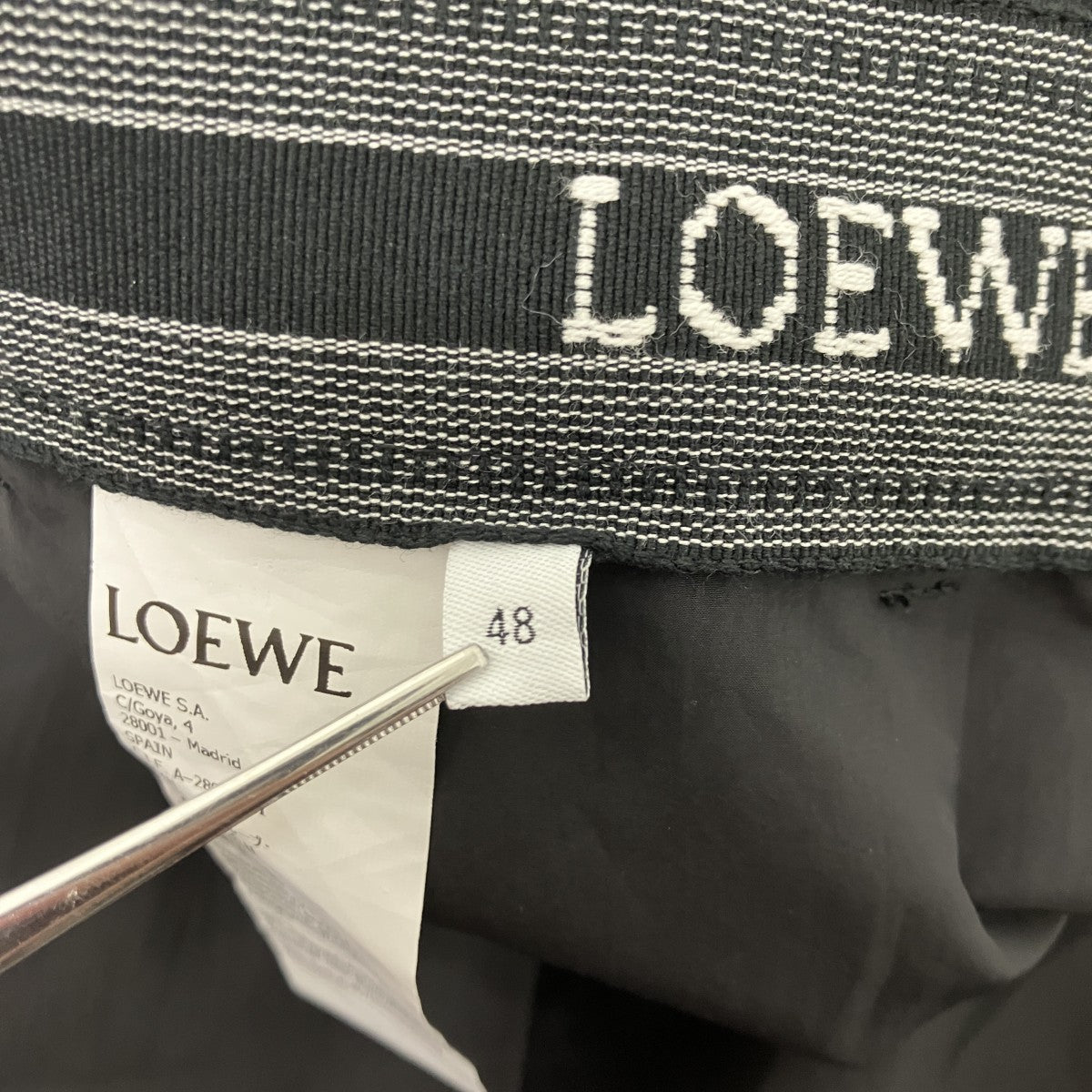 PLEATED TROUSERS