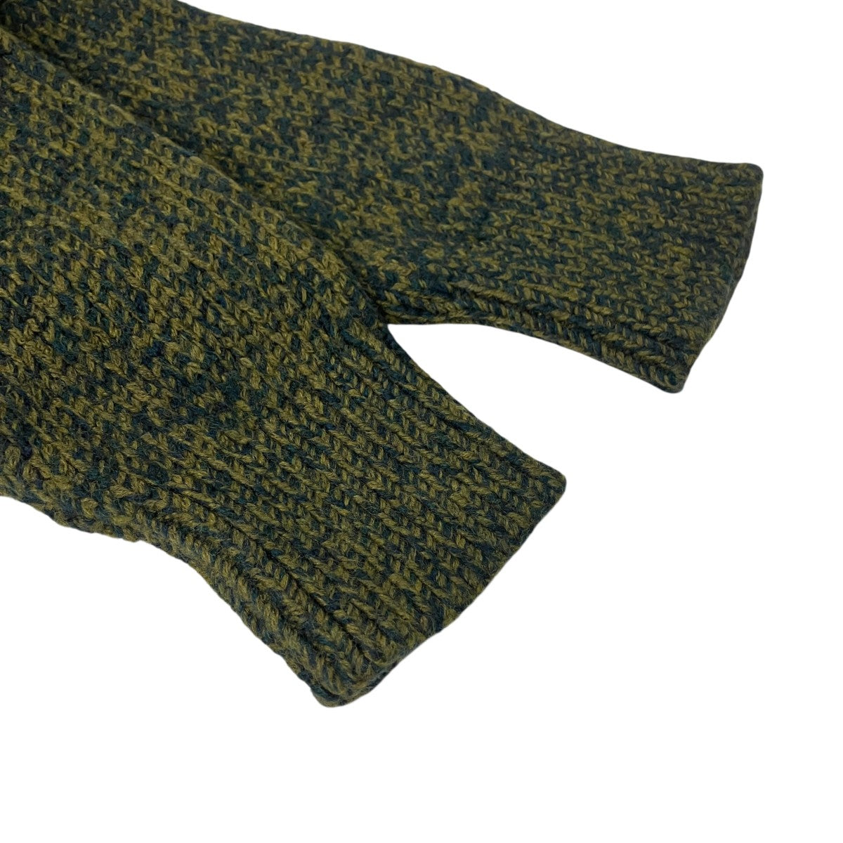 23AW TROMPEL L’OEIL SWEATER ウールトメランジ トロンプルイユ ニットセーター