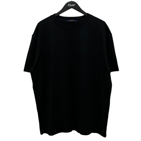 LOUIS VUITTON(ルイヴィトン) エンボスLVロゴTシャツ RM232Q ブラック