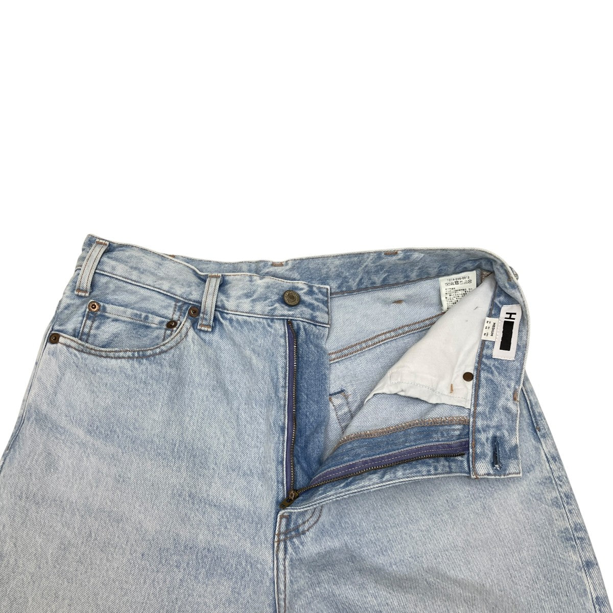 カットオフデニムパンツ1214-246-8818