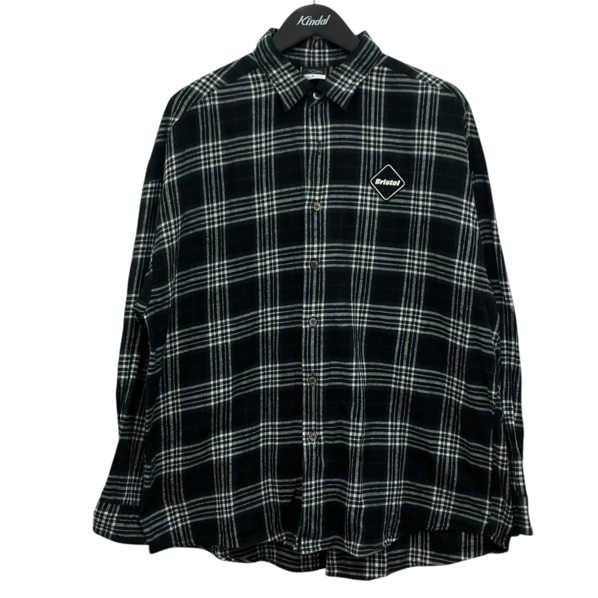 BIG LOGO FLANNEL BAGGY SHIRT チェックシャツ
