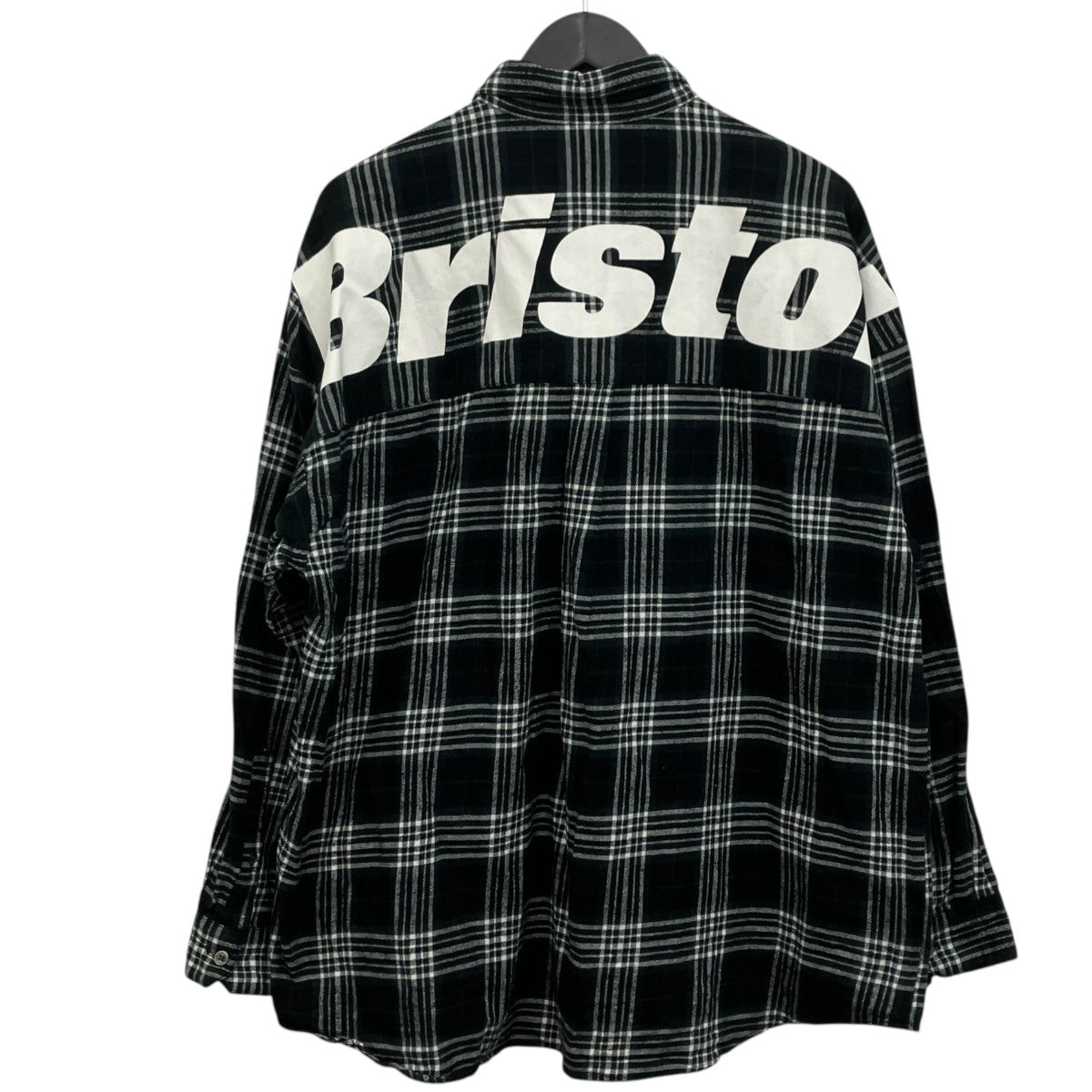 BIG LOGO FLANNEL BAGGY SHIRT チェックシャツ