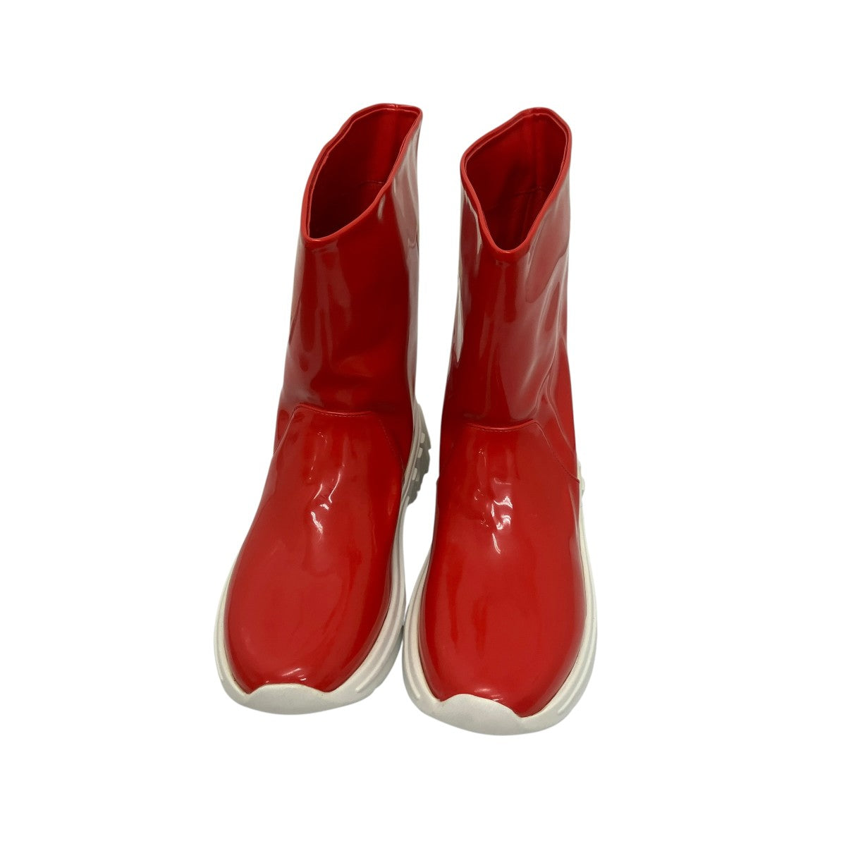 CALZATURE DONNA エナメルレインブーツ