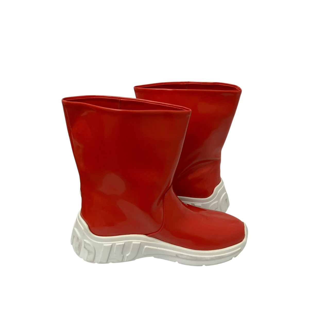 CALZATURE DONNA エナメルレインブーツ