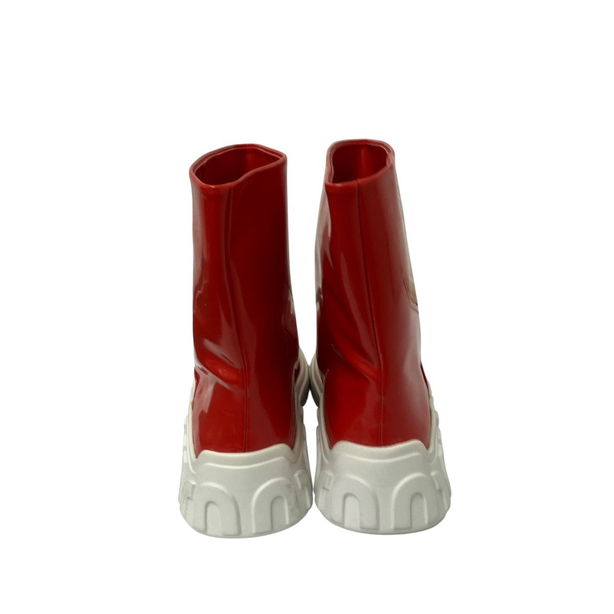 CALZATURE DONNA エナメルレインブーツ