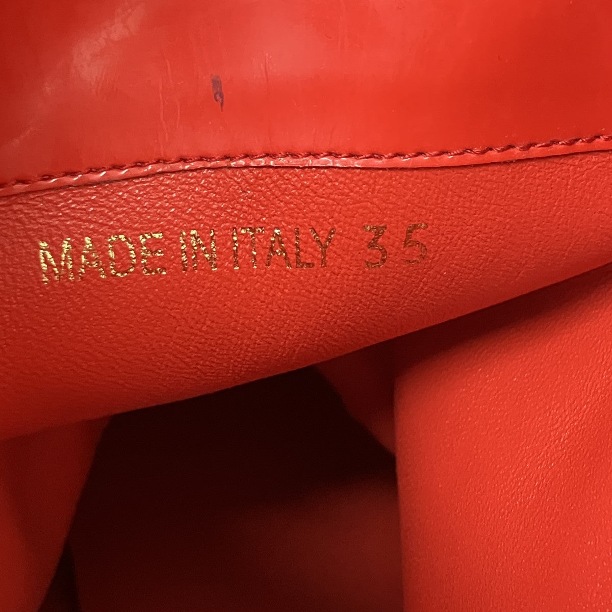CALZATURE DONNA エナメルレインブーツ