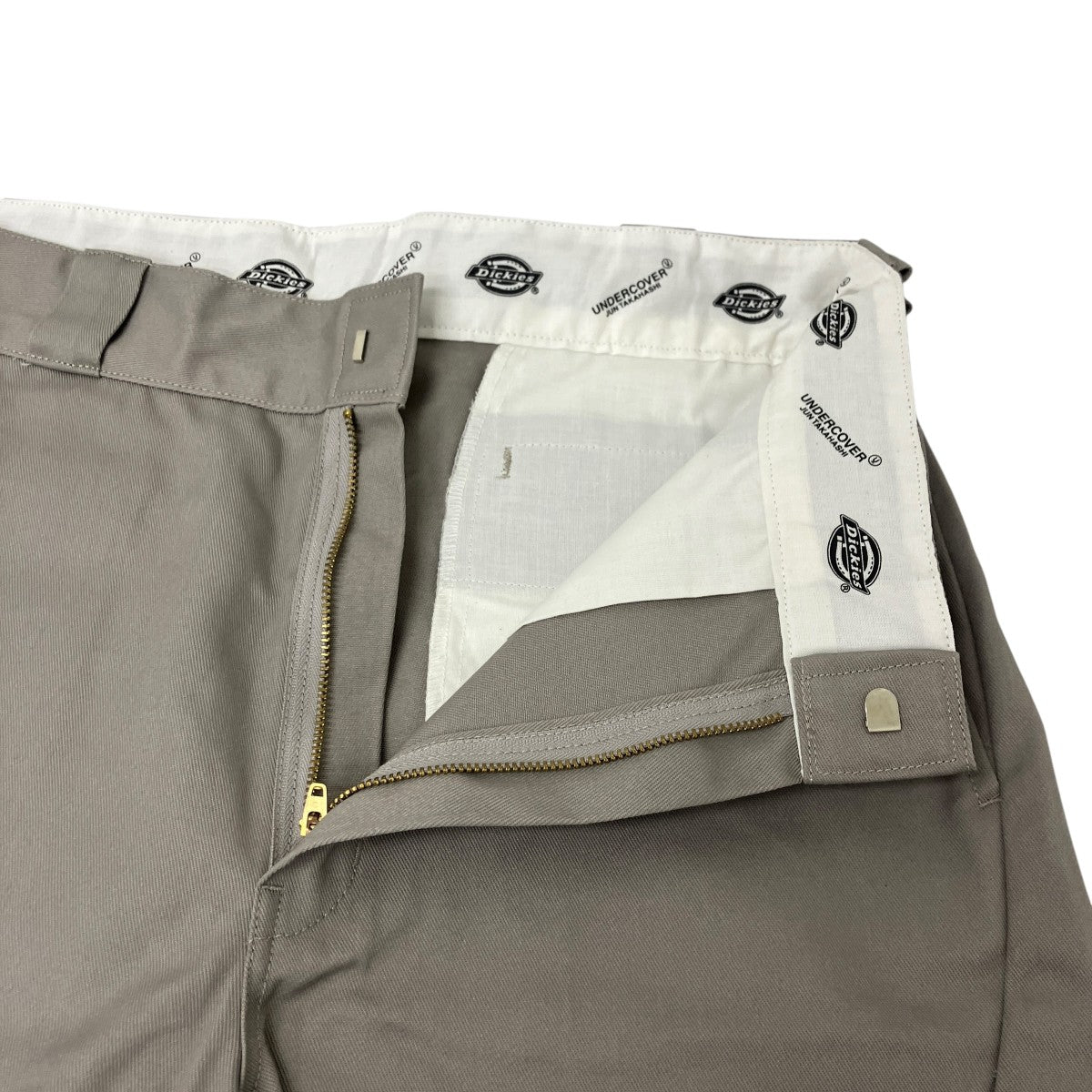 UNDERCOVER×Dickies コットンツイルショーツ UC1F4509 ライトグレー