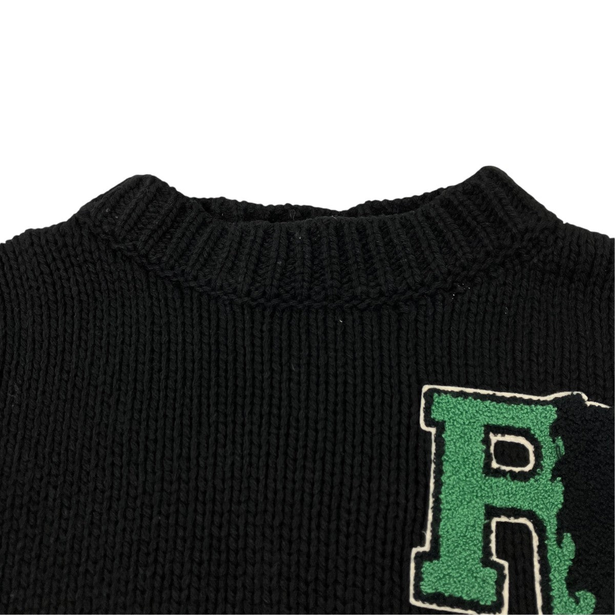 RAF SIMONS(ラフシモンズ) Rワッペンオーバーサイズニット 123065217