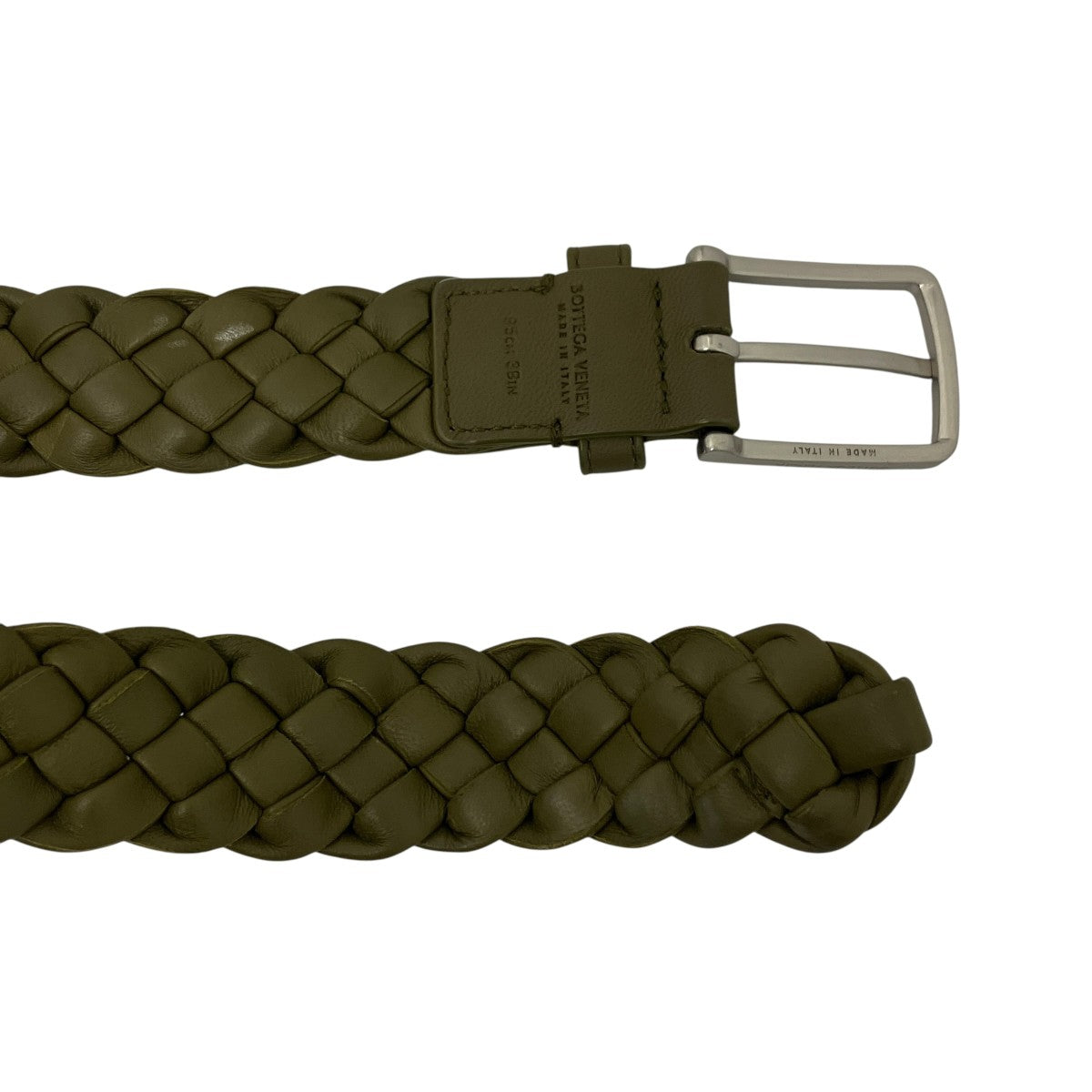 BOTTEGA VENETA イントレチャートベルト 古着・中古-4枚目のアイテム画像