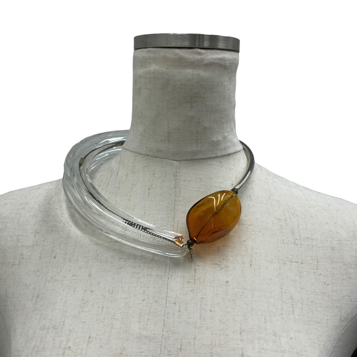 DRIES VAN NOTEN ガラスレジンカラーネックレス 古着・中古-1枚目のアイテム画像