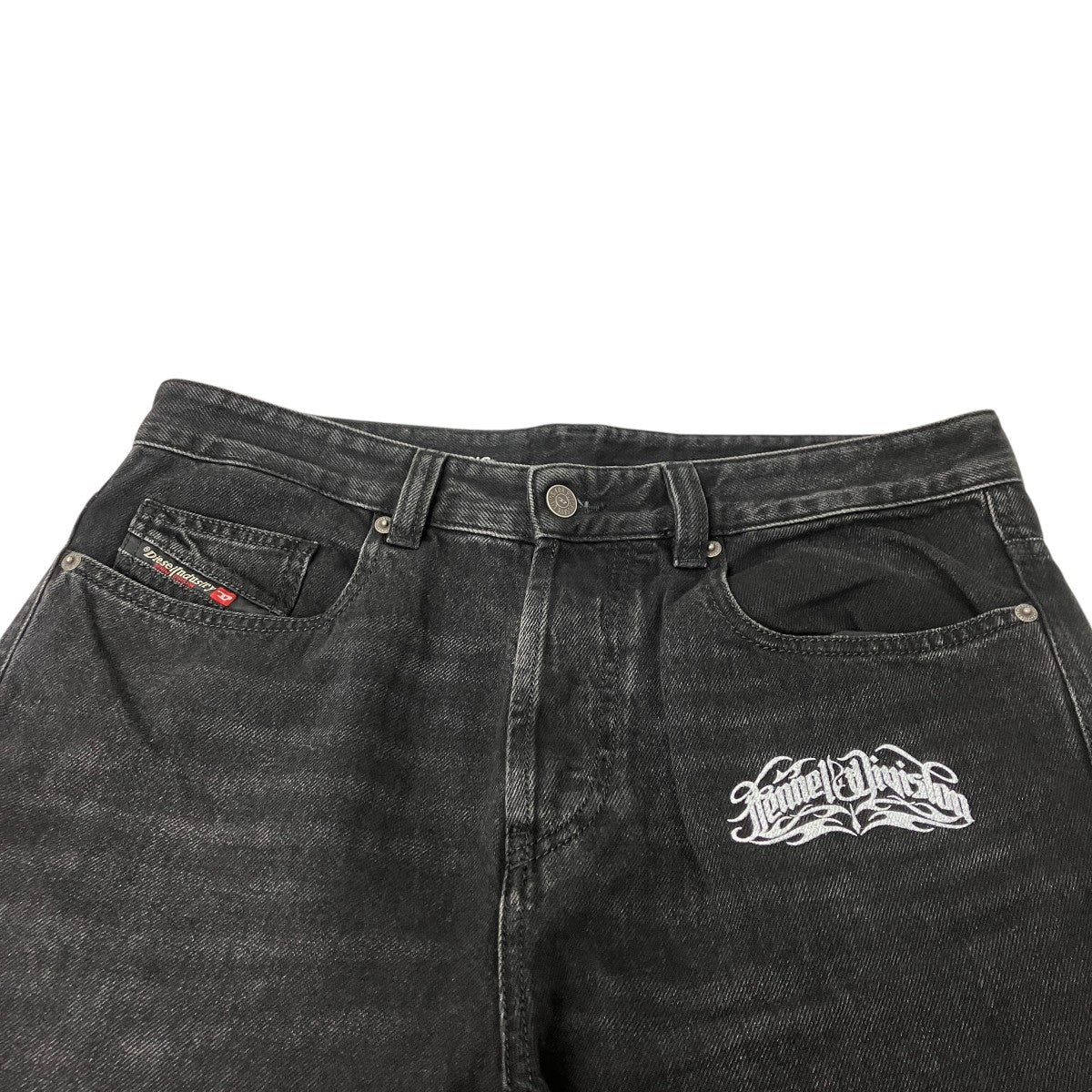 DIESEL(ディーゼル) バイカーデニムパンツ 09P09 ブラック サイズ W31