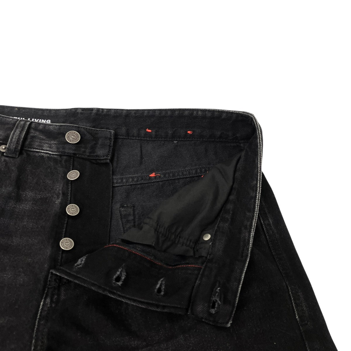 DIESEL(ディーゼル) バイカーデニムパンツ 09P09 ブラック サイズ W31