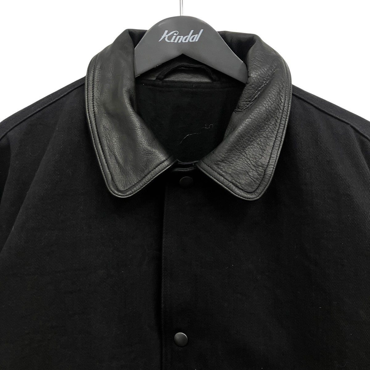 25AW デニム レザー ワークジャケット
