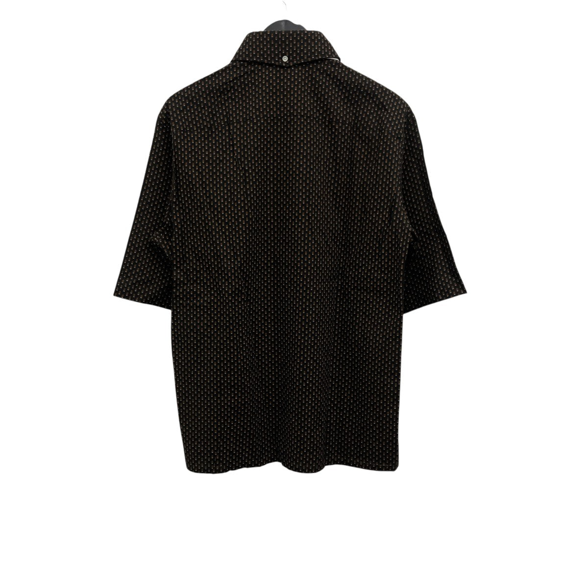 LEMAIRE SHORT SLEEVE SHIRT   BROWN ショートスリーブシャツ