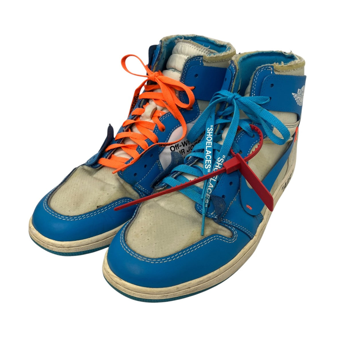 NIKE×OFFWHITE ハイカットスニーカー 古着・中古-1枚目のアイテム画像