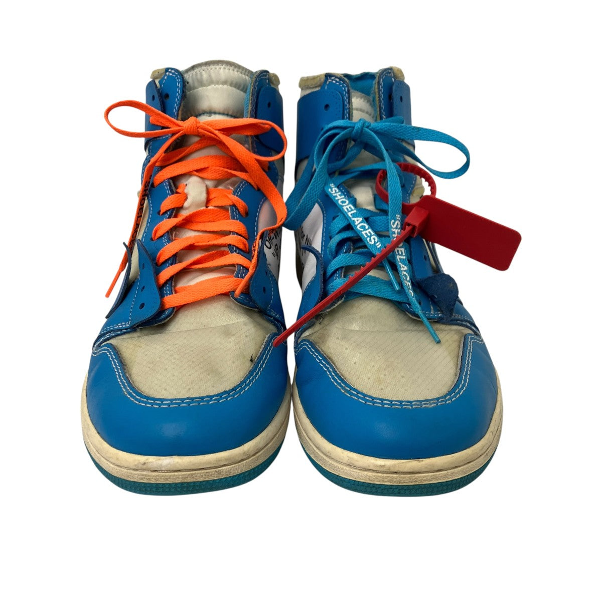 NIKE×OFFWHITE ハイカットスニーカー 古着・中古-2枚目のアイテム画像