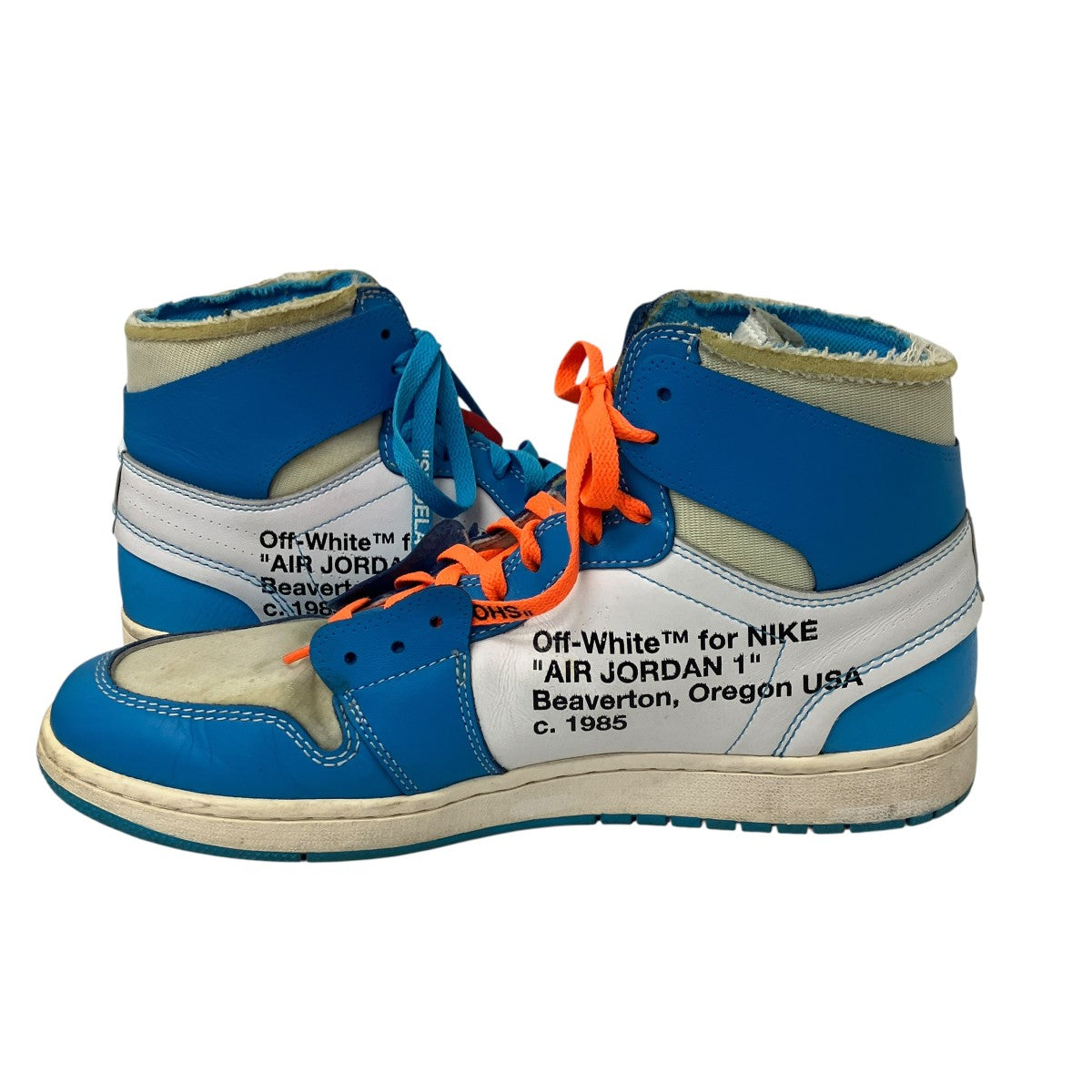 NIKE×OFFWHITE ハイカットスニーカー 古着・中古-5枚目のアイテム画像