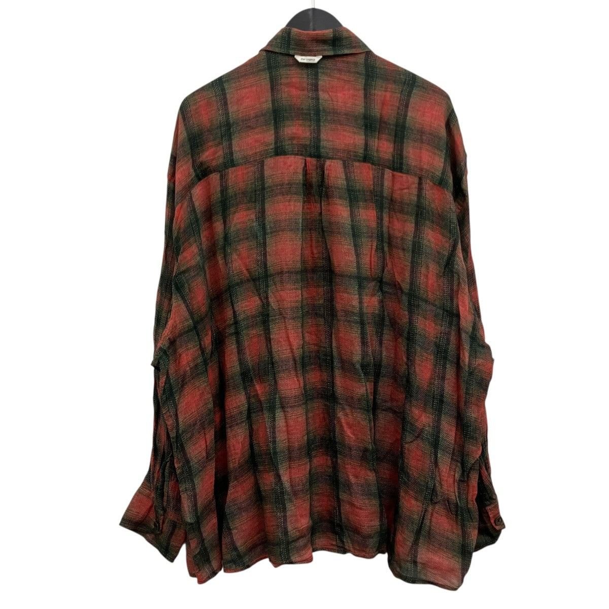 BORROWED SHIRT チェックシャツ