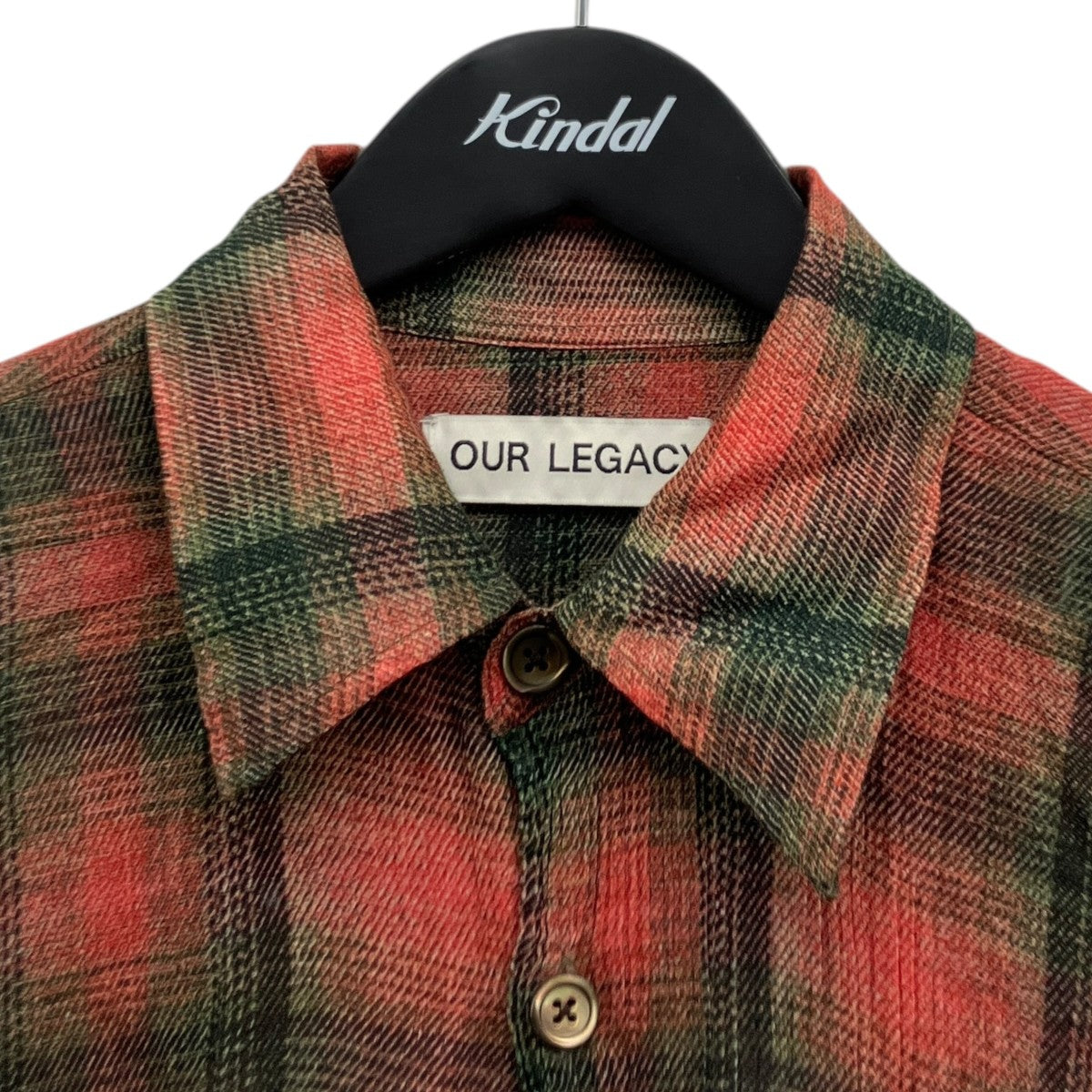 BORROWED SHIRT チェックシャツ