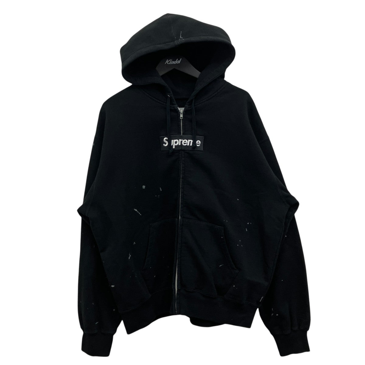 Box Logo Zip Up Hooded Sweatshirt ボックスロゴジップパーカー